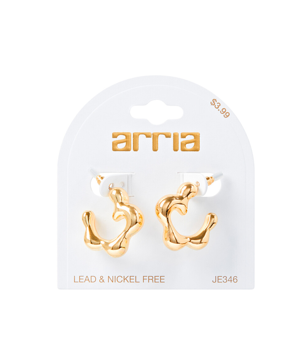 Arria Gold Earrings 