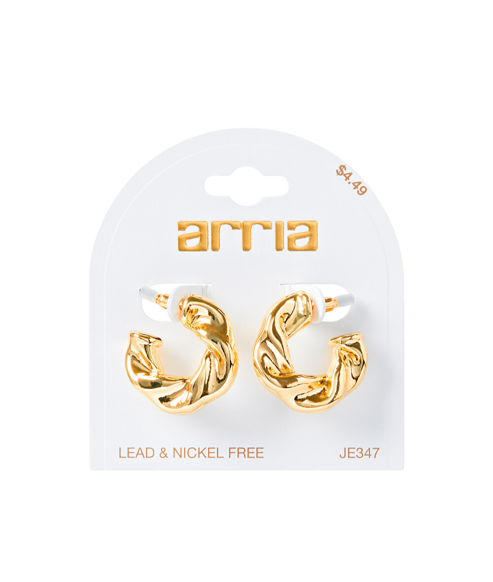 Arria Gold Earrings 