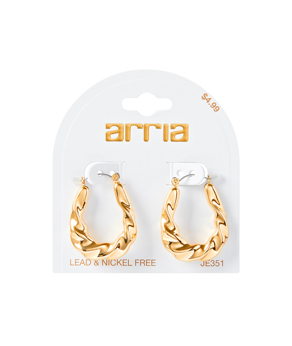 Arria Gold Earrings 