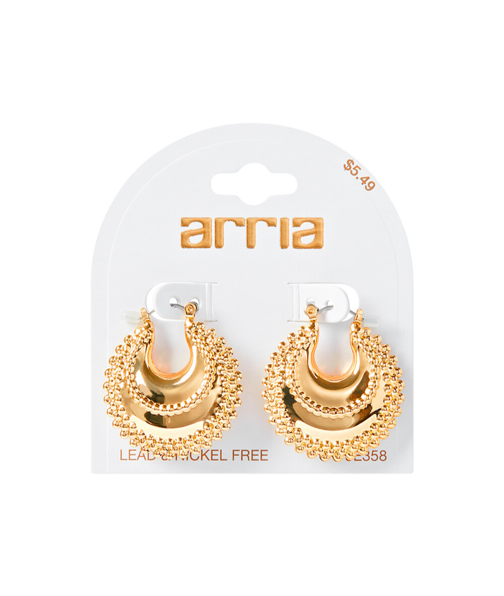 Arria Gold Earrings 