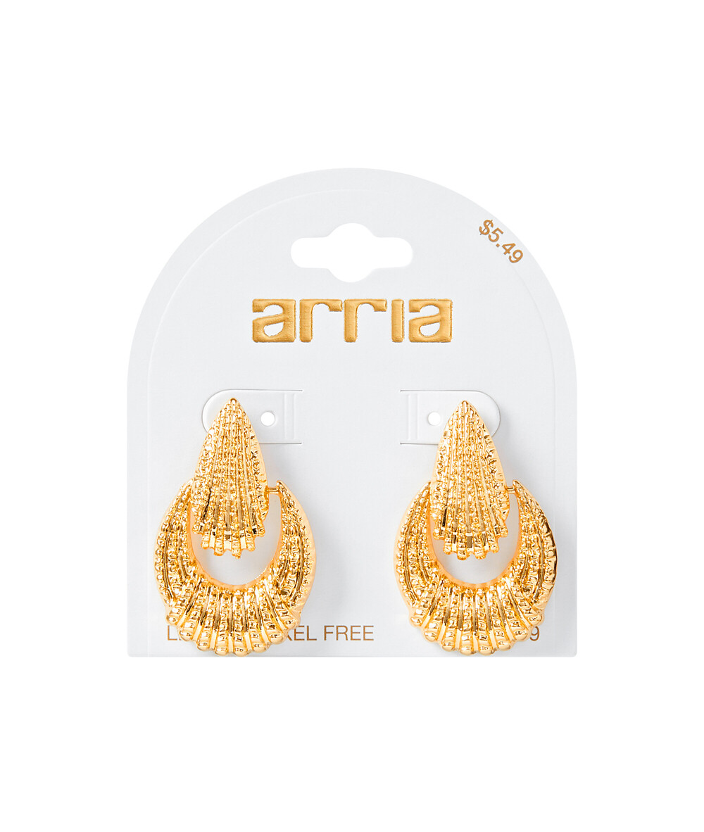 Arria Gold Earrings 