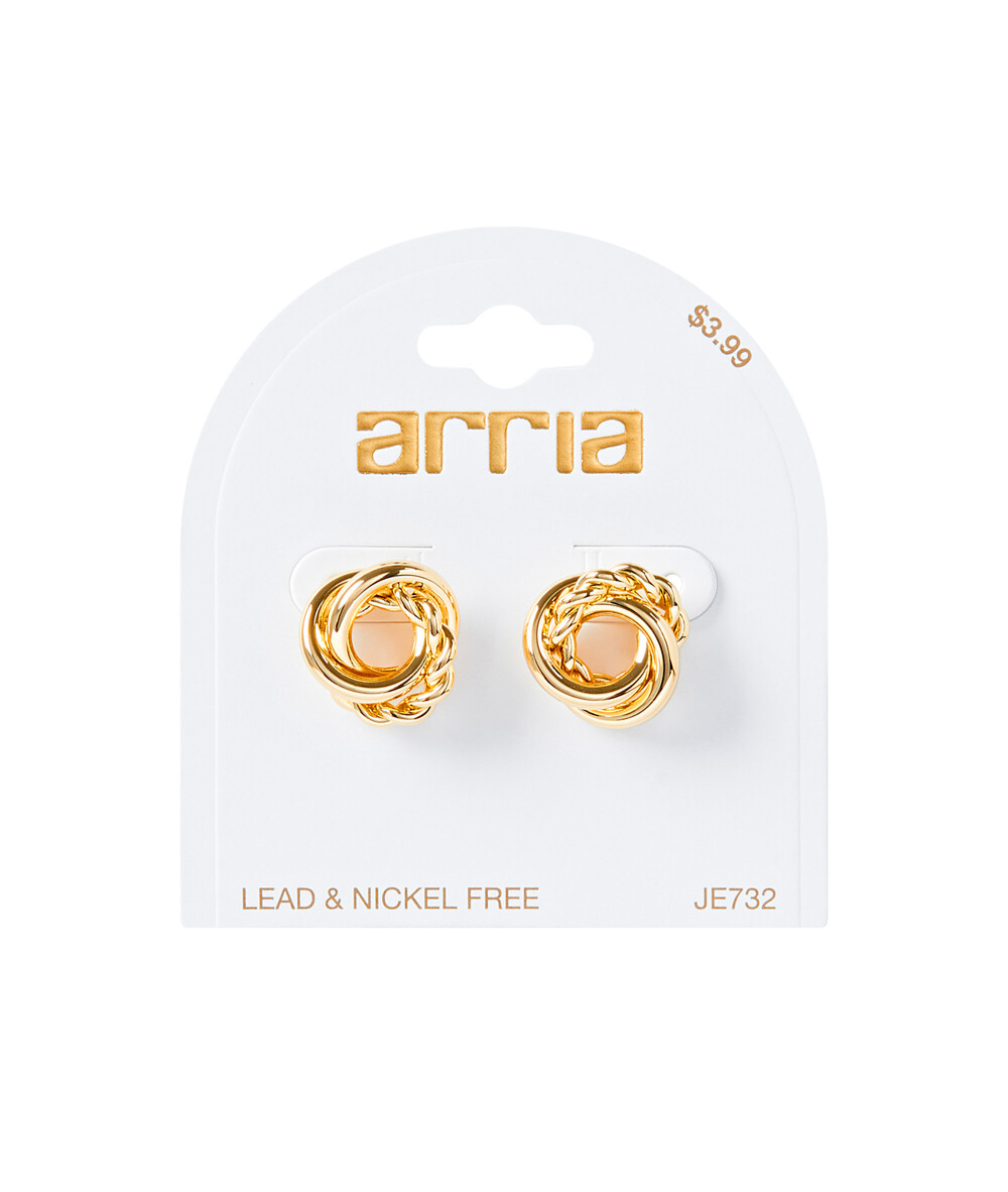 Arria Gold Fashion Earrings 