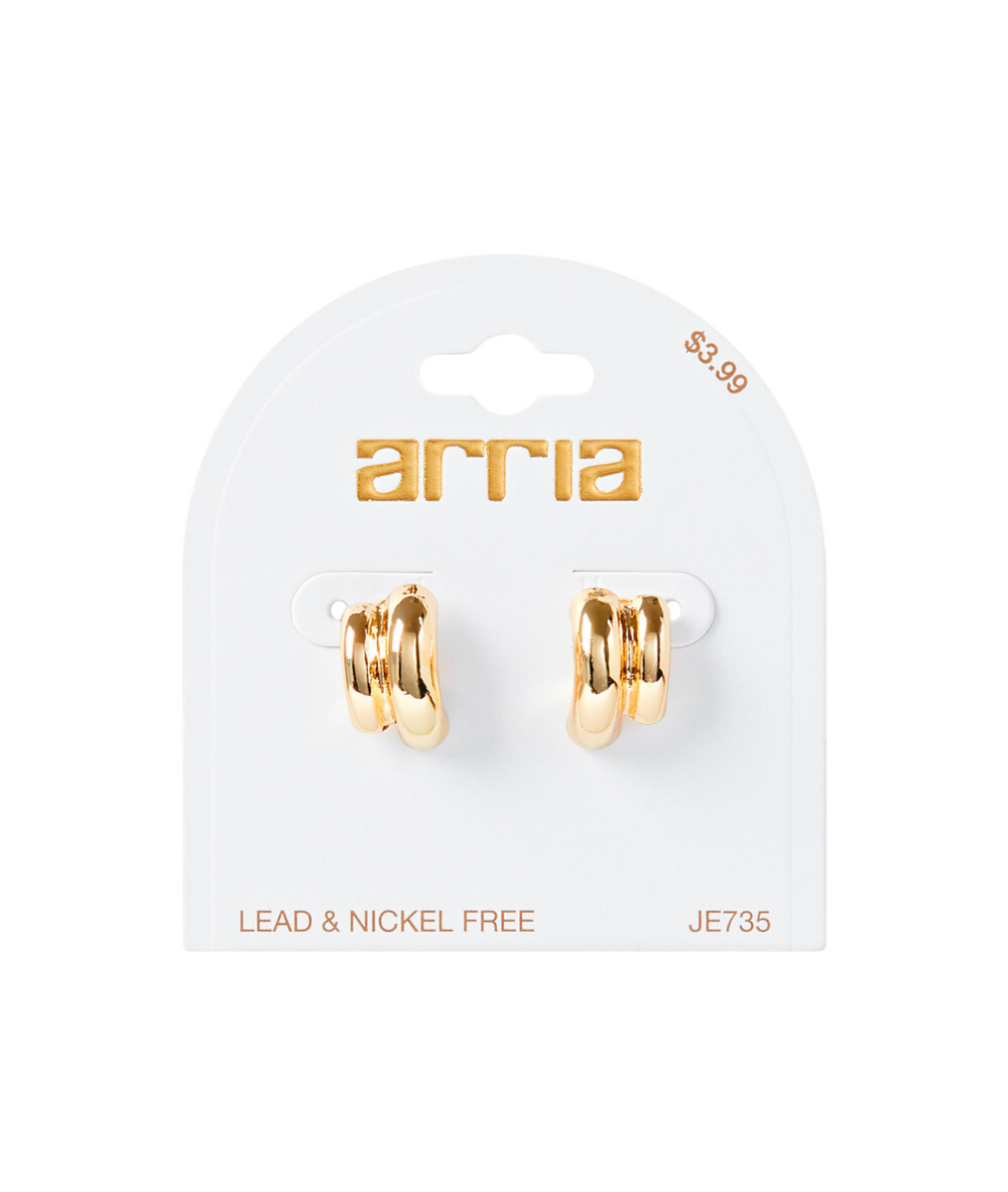 Arria Gold Fashion Earrings 