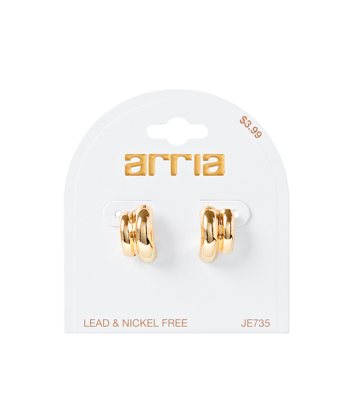Arria Gold Fashion Earrings 