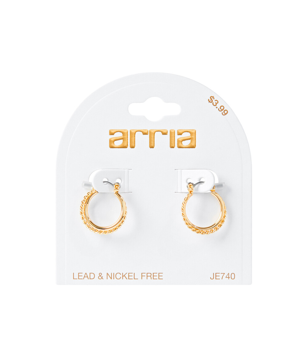 Arria Gold Fashion Earrings 