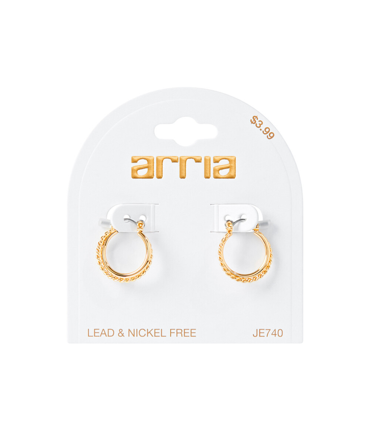 Arria Gold Fashion Earrings 