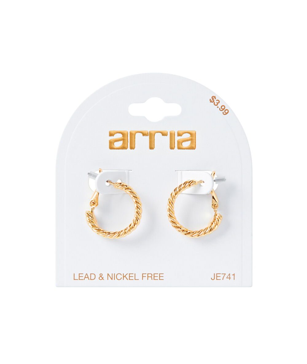 Arria Gold Fashion Earrings 