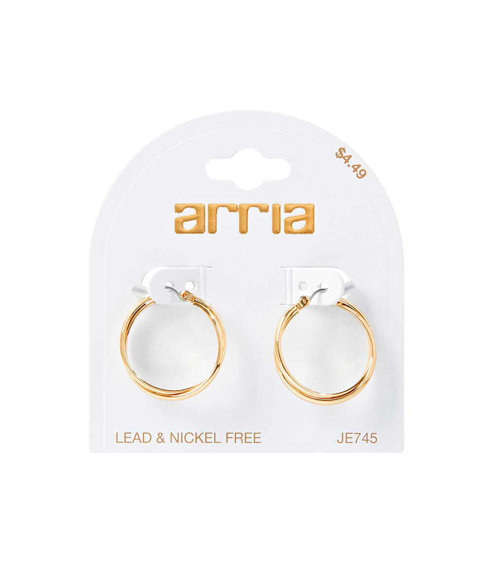Arria Gold Fashion Earrings 