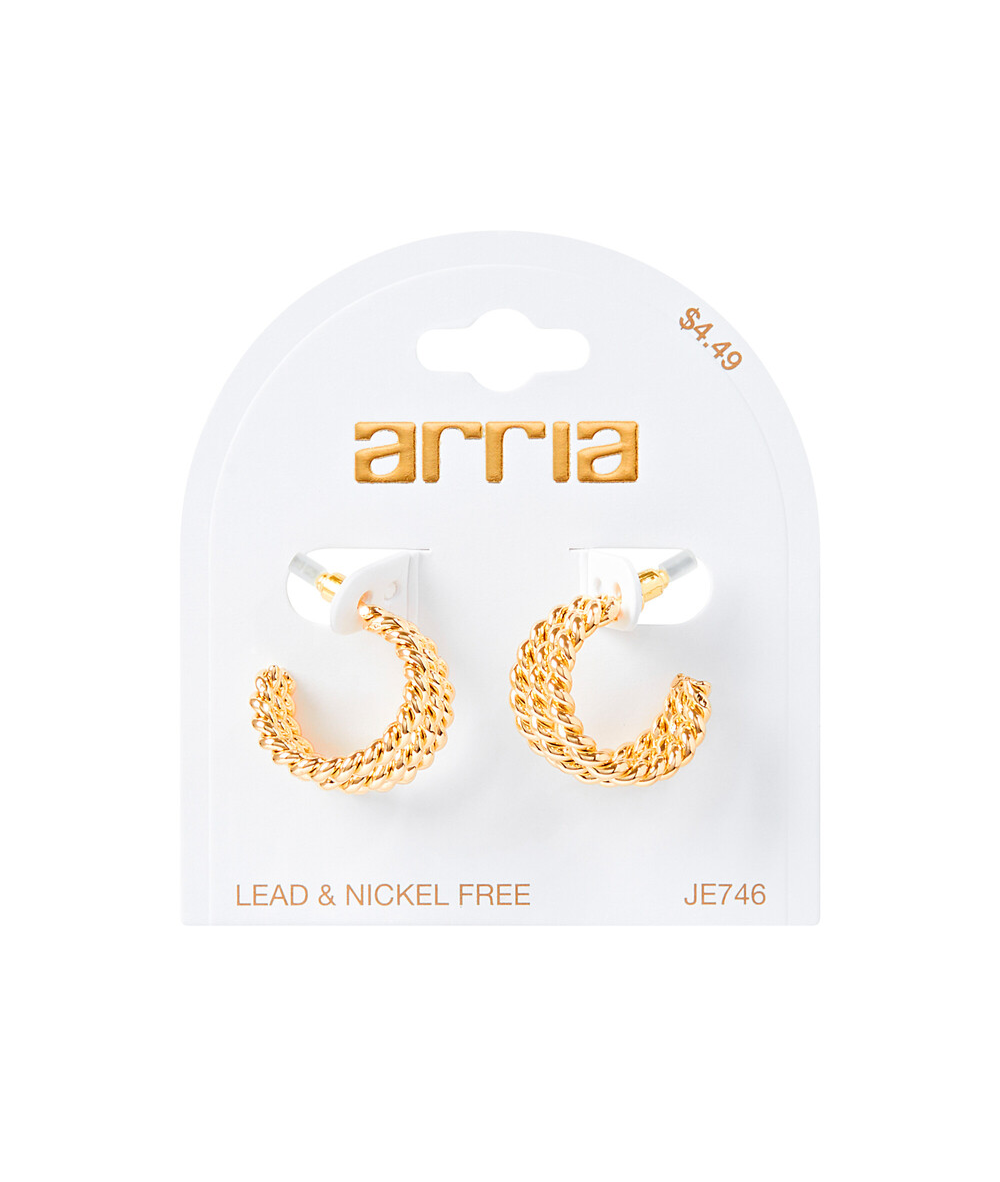 Arria Gold Fashion Earrings 