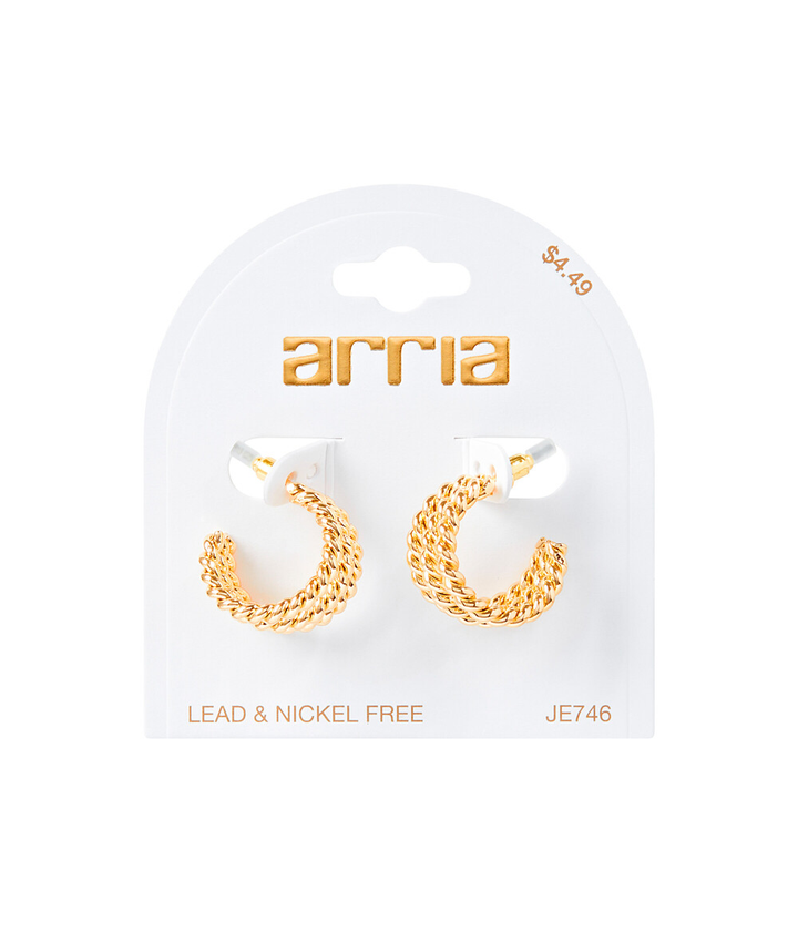Arria Gold Fashion Earrings 