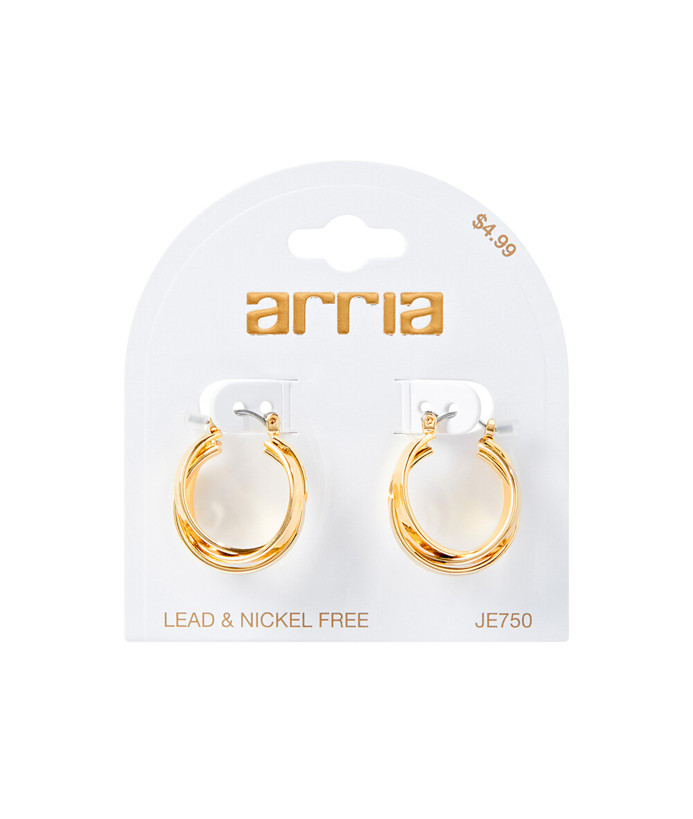 Arria Gold Fashion Earrings 