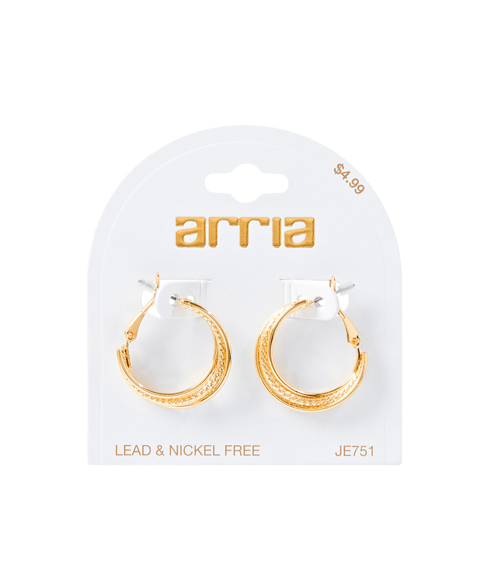 Arria Gold Fashion Earrings 