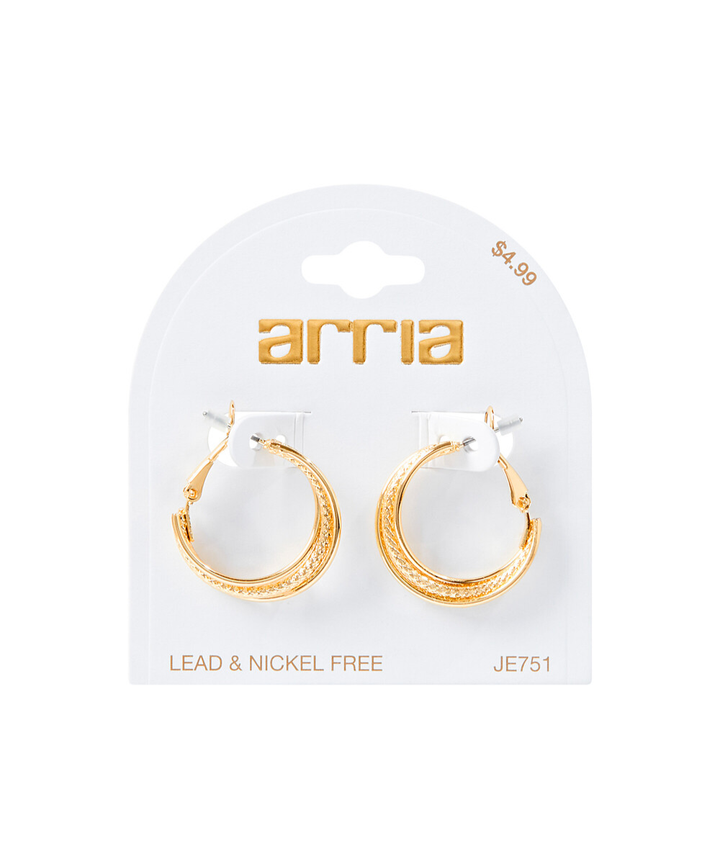 Arria Gold Fashion Earrings 