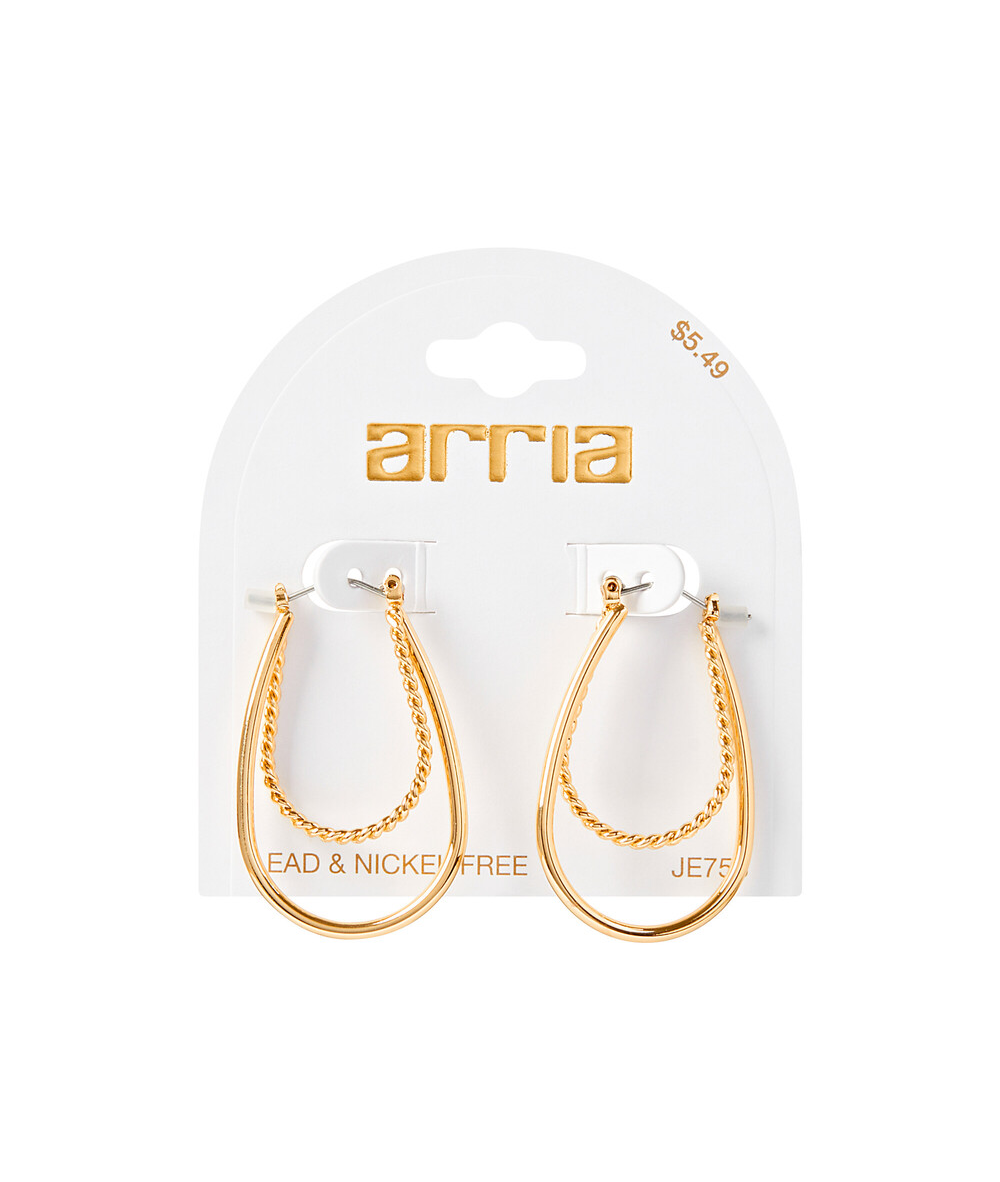 Arria Gold Fashion Earrings 