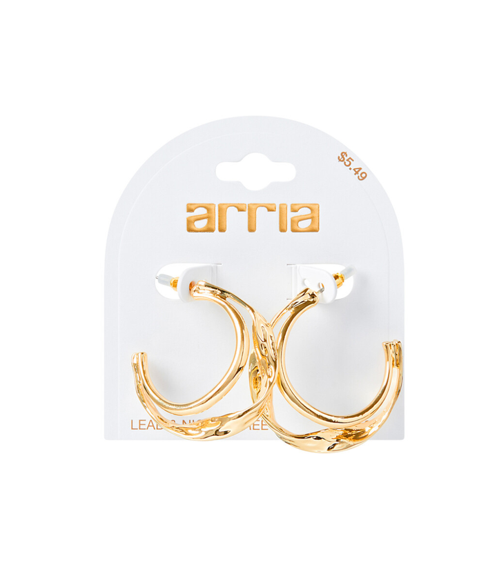 Arria Gold Fashion Earrings 