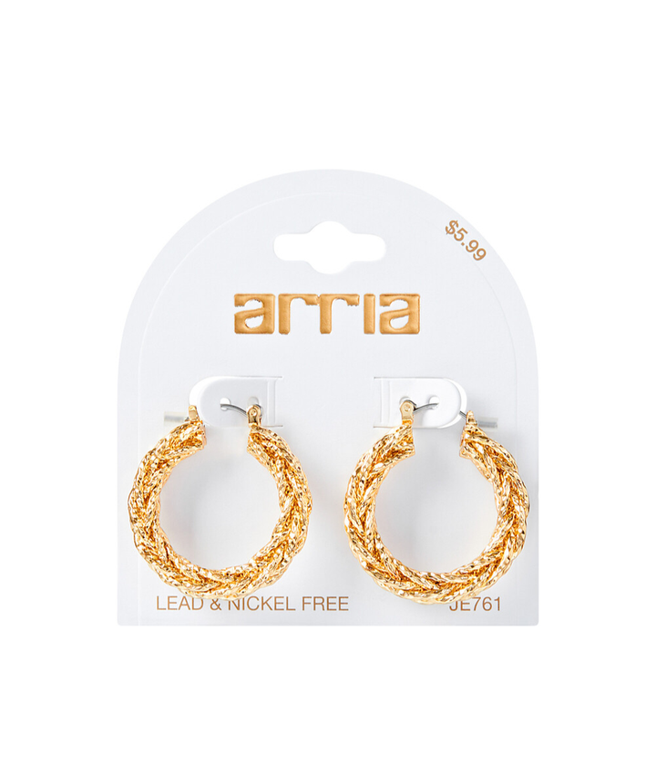 Arria Gold Fashion Earrings 