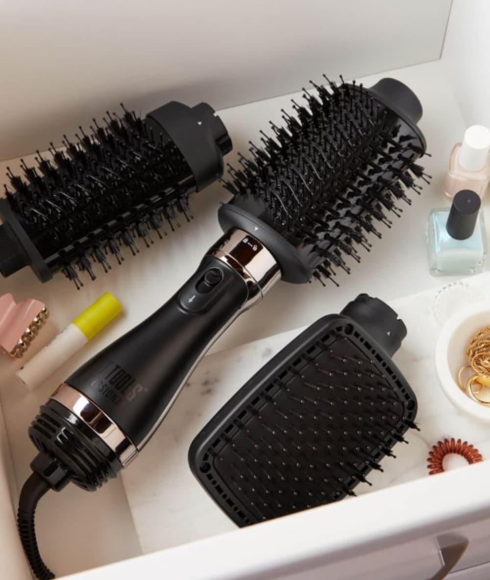 Hot Tools One Step Detachable Blowout Black Gold Volumizer 