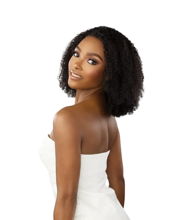 Sensationnel 100% Virgin Human Hair 13A Half Wig Kinky Burmese Curl 14"