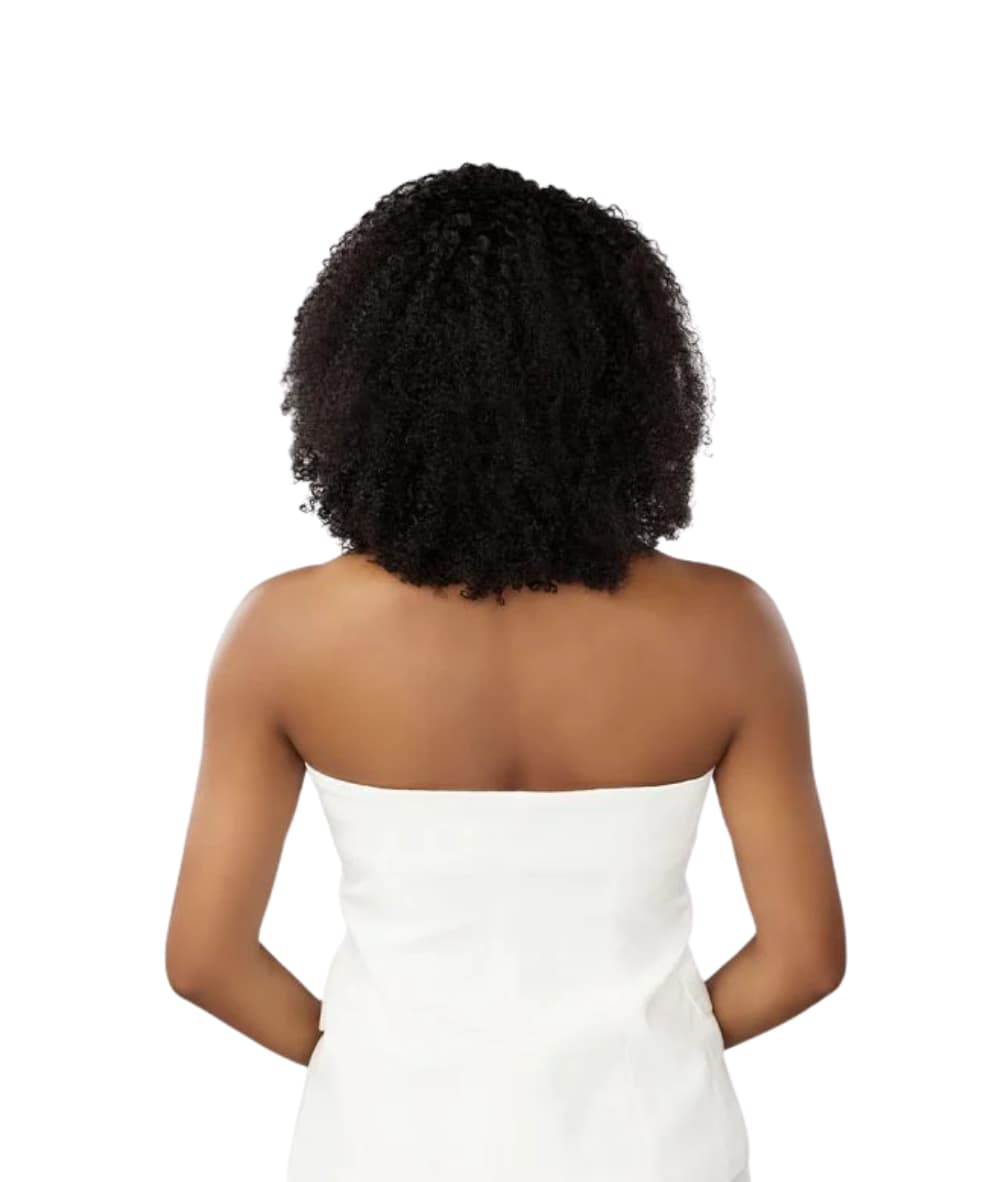 Sensationnel 100% Virgin Human Hair 13A Half Wig Kinky Burmese Curl 14"
