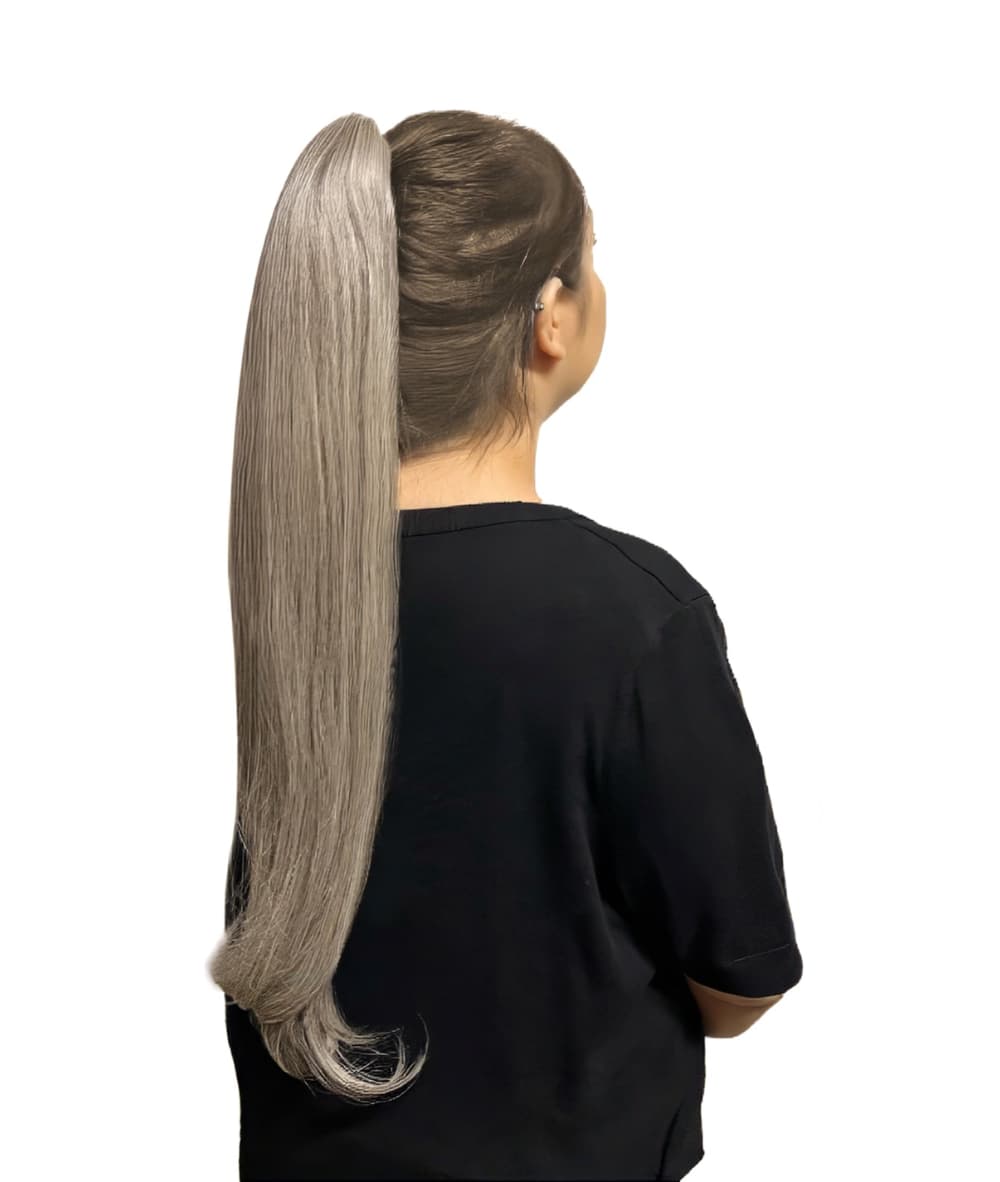 Hair Couture Avanti Pony Clip Extension With Drawstring Icelynn 24", Hair Extensions - Cloré Beauty
