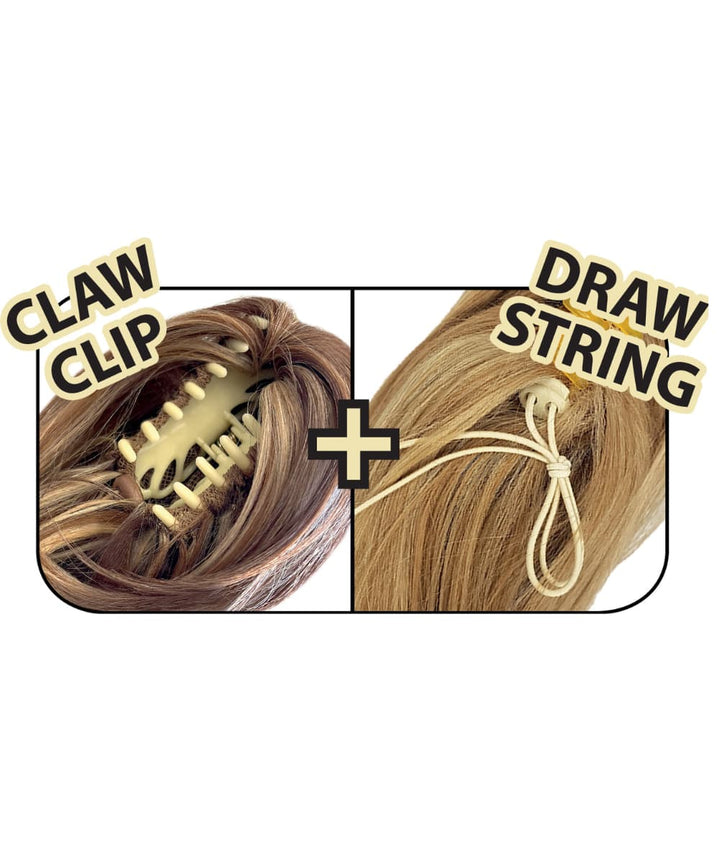Hair Couture Avanti Pony Clip Extension With Drawstring Icelynn 24", Hair Extensions - Cloré Beauty