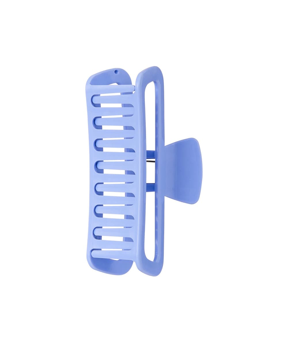 RED SoftMallow Claw Clip Open Cut 