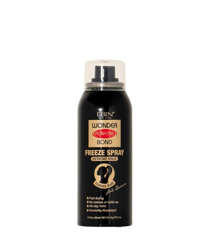 Ebin New York Wonder Ponytail Bond Freeze Spray [Extreme Hold] 80ml