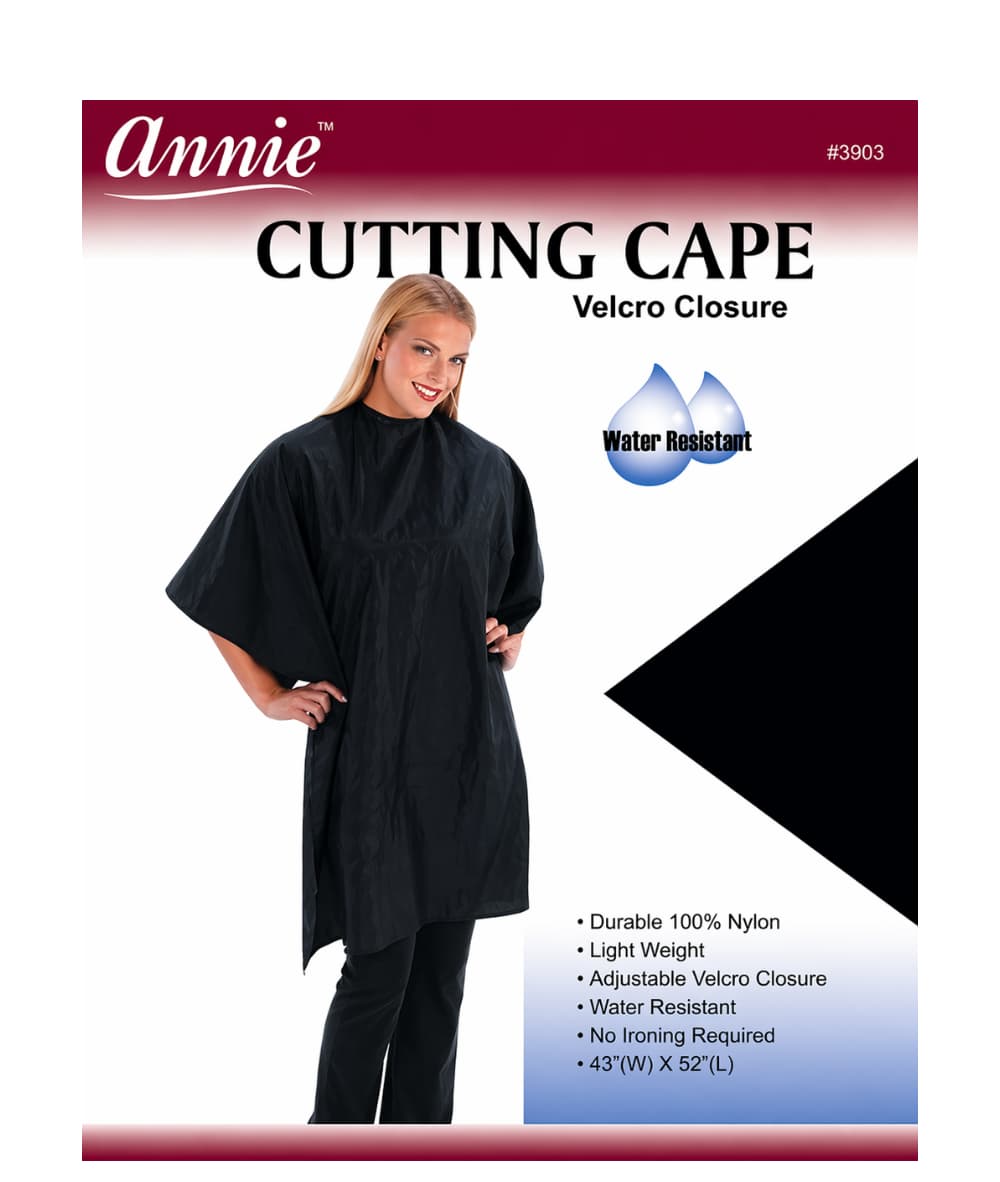 Annie Cutting Cape Velcro Closure Water Resistant 