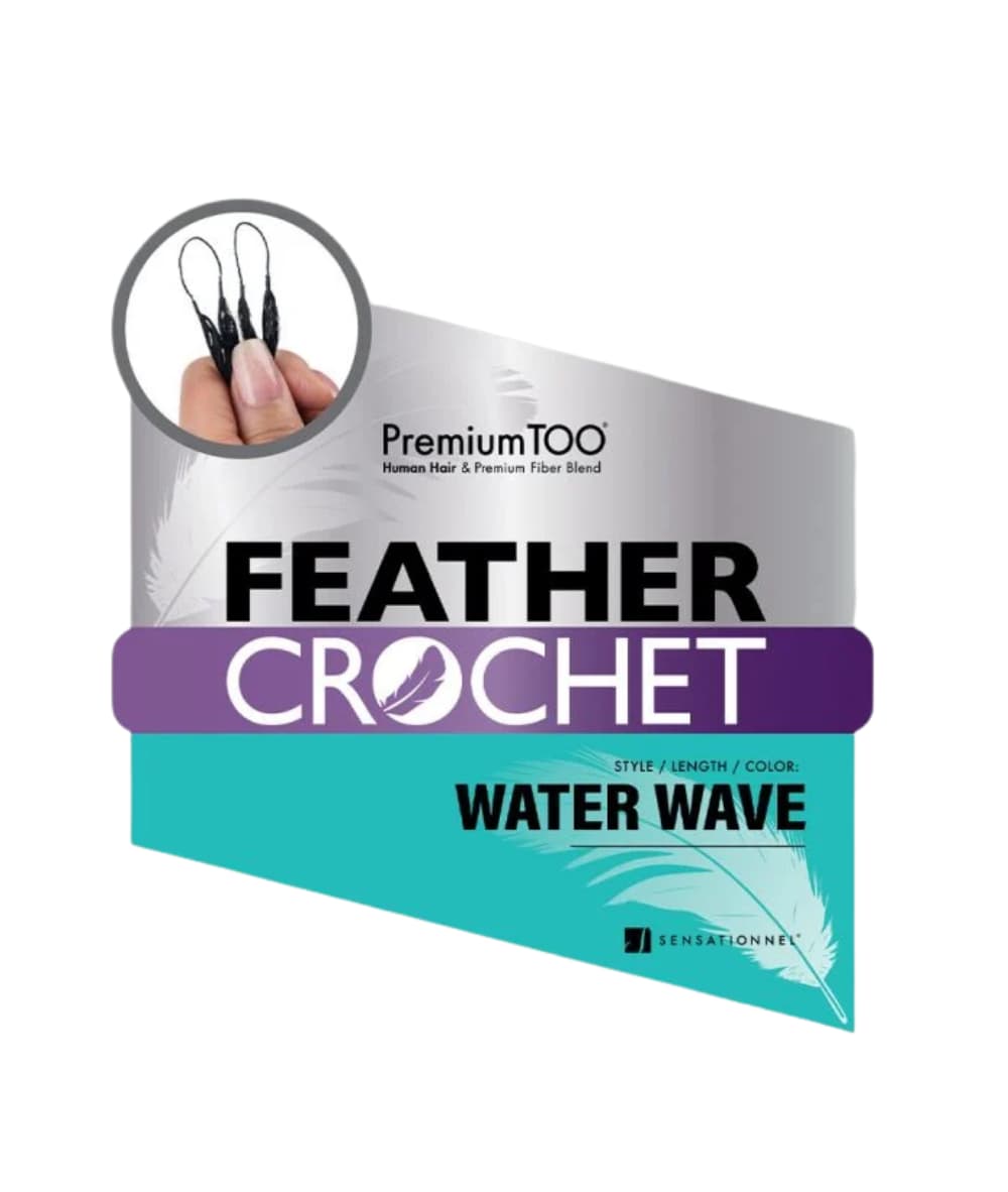Sensationnel Premium Too Feather Crochet Water Wave 14"
