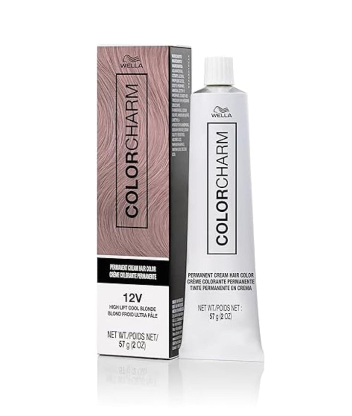 Wella Colorcharm Permanent Cream Color 3Rv [Black Cherry] 2oz, Hair Care - Cloré Beauty