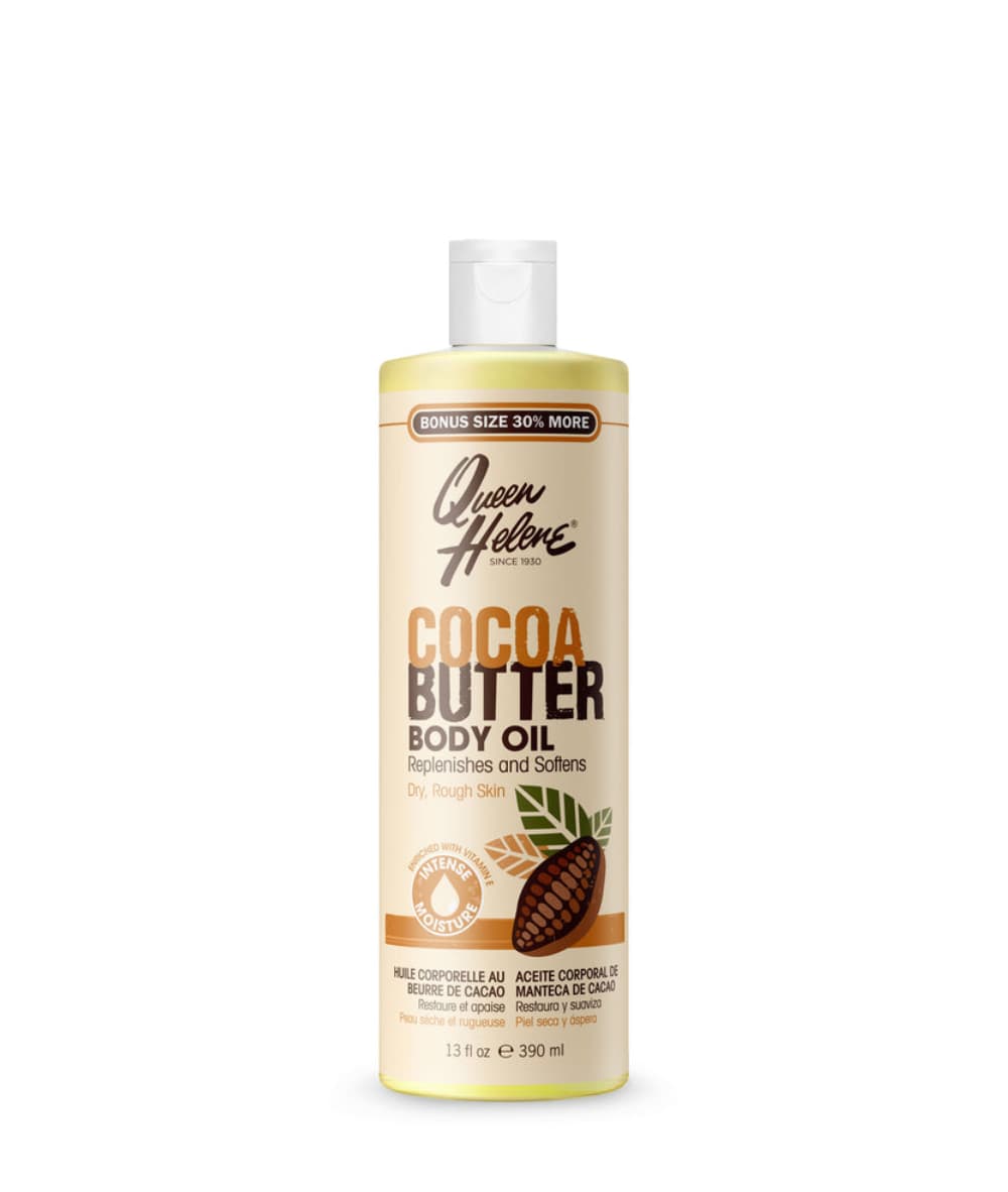 Queen Helene Cocoa Butter Body Oil 10oz, Skin Care - Cloré Beauty
