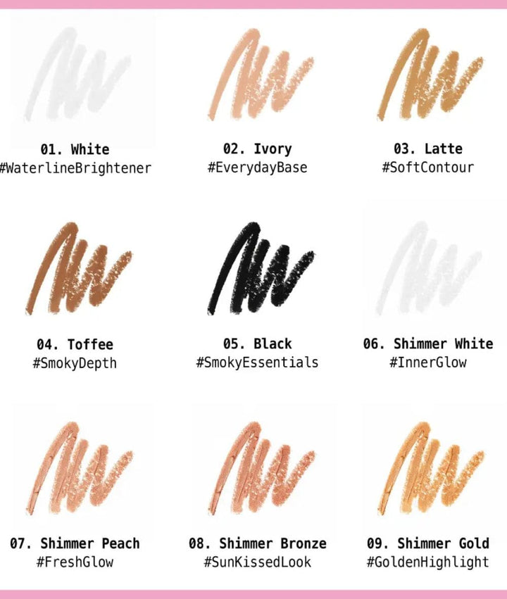 Ruby Kisses Jumbo Eye Pencil – Long-Lasting Creamy Eye Liner