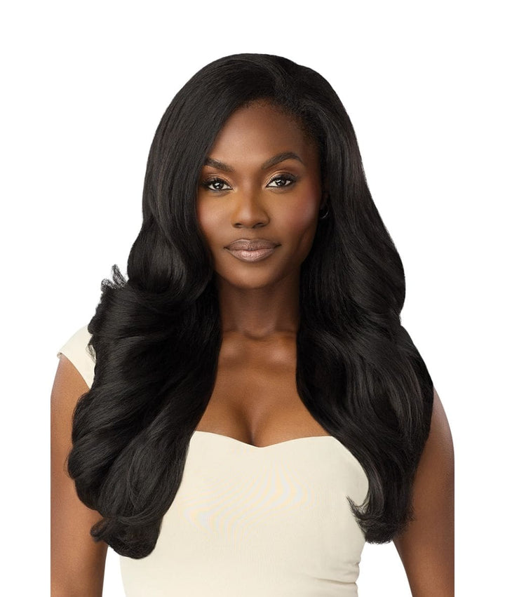 Outre Quick Weave Dominican Blowout Waves Synthetic Half Wig