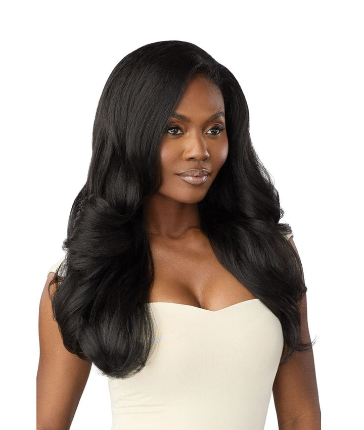 Outre Quick Weave Dominican Blowout Waves Synthetic Half Wig