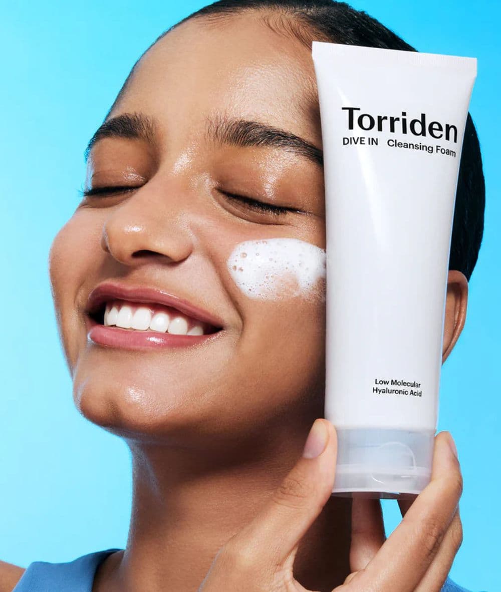 Torriden Dive-In Low Molecular Hyaluronic Acid Cleansing Foam 150ml, Skin Care - Cloré Beauty