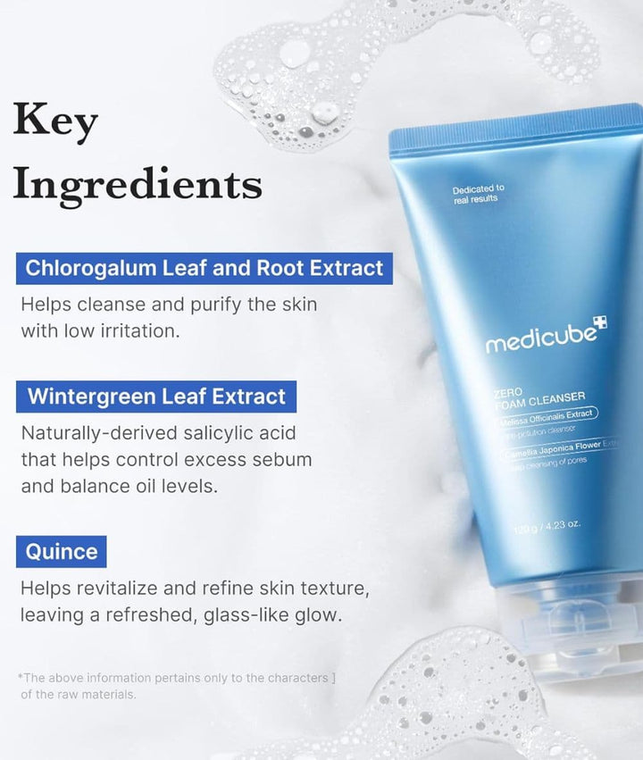 Medicube Zero Foam Cleanser 120ml