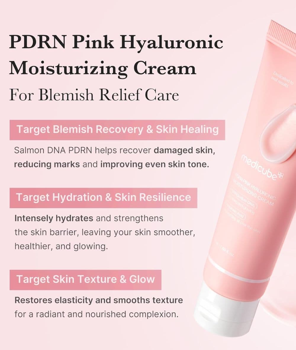 Medicube PDRN Pink Hyaluronic Moisturizing Cream 50ml