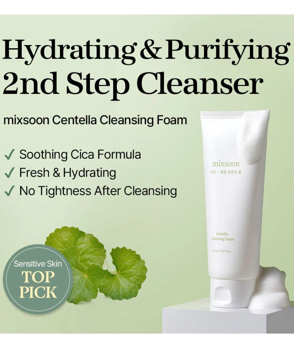 Mixsoon Centella Cleansing Foam 150ml