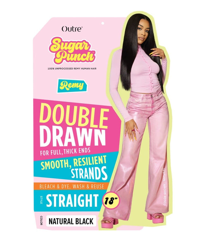 Outre Sugarpunch Remi Human Hair Straight