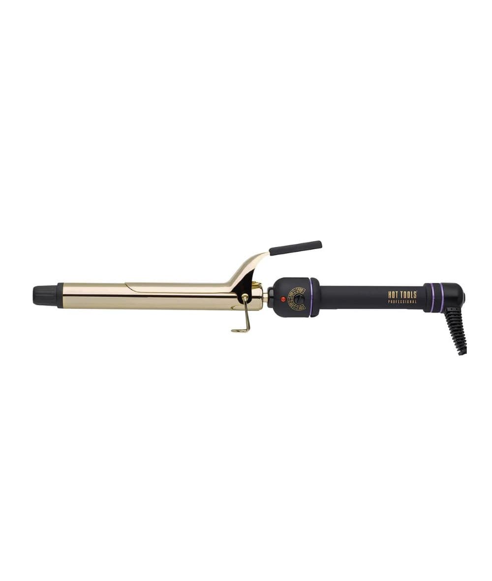 Hot Tools Salon Curling Iron/Wand - Extra-Long Barrel 24K Gold 1" #Ht1181Xl