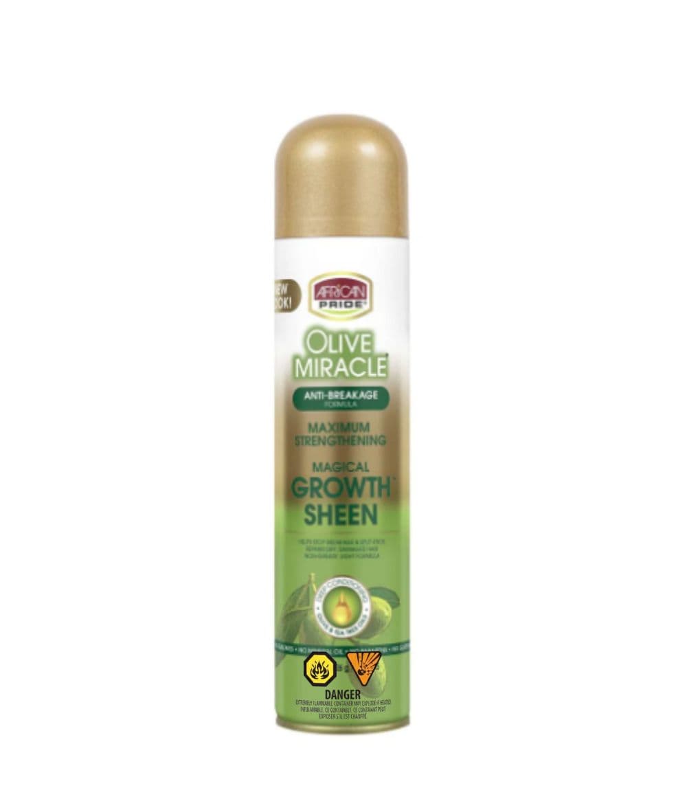African Pride Olive Miracle Growth Sheen 8oz