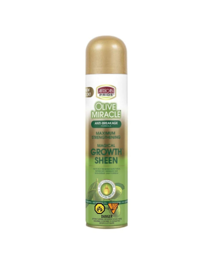 African Pride Olive Miracle Growth Sheen 8oz