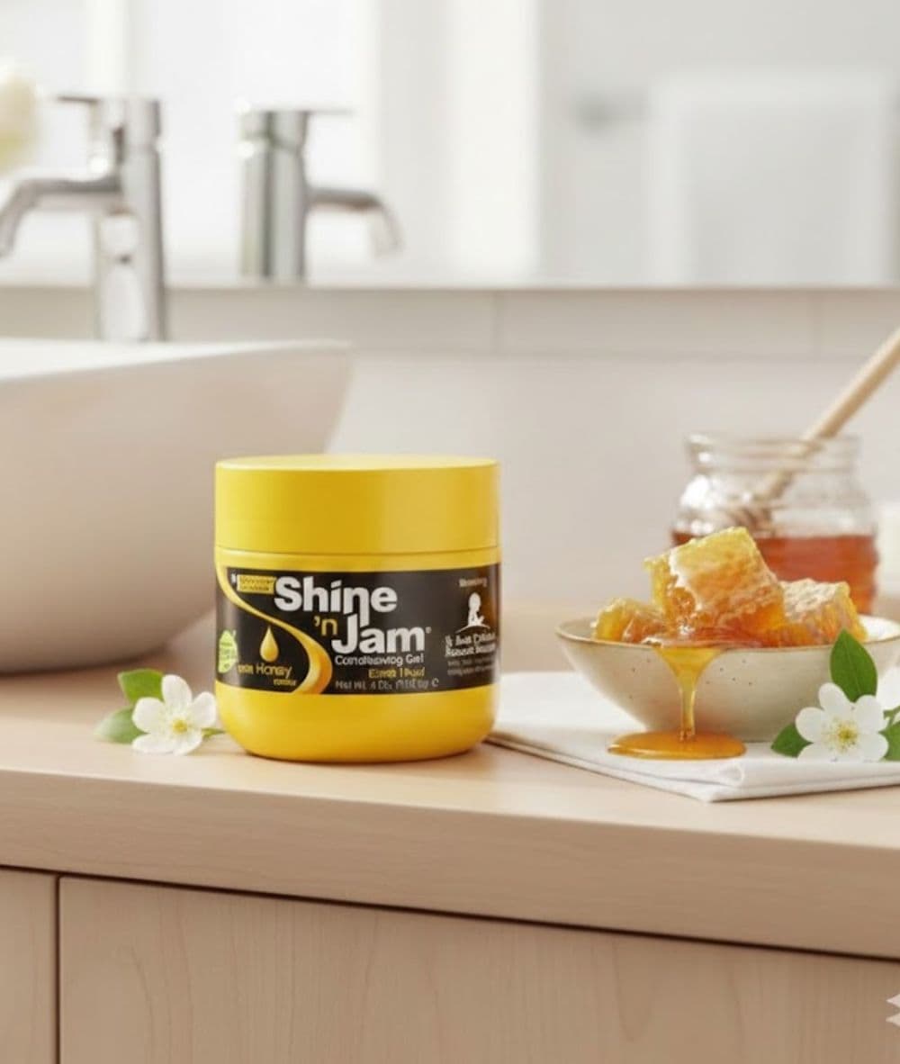 Ampro Shine N Jam Conditioning Gel With Honey [Extra Hold]