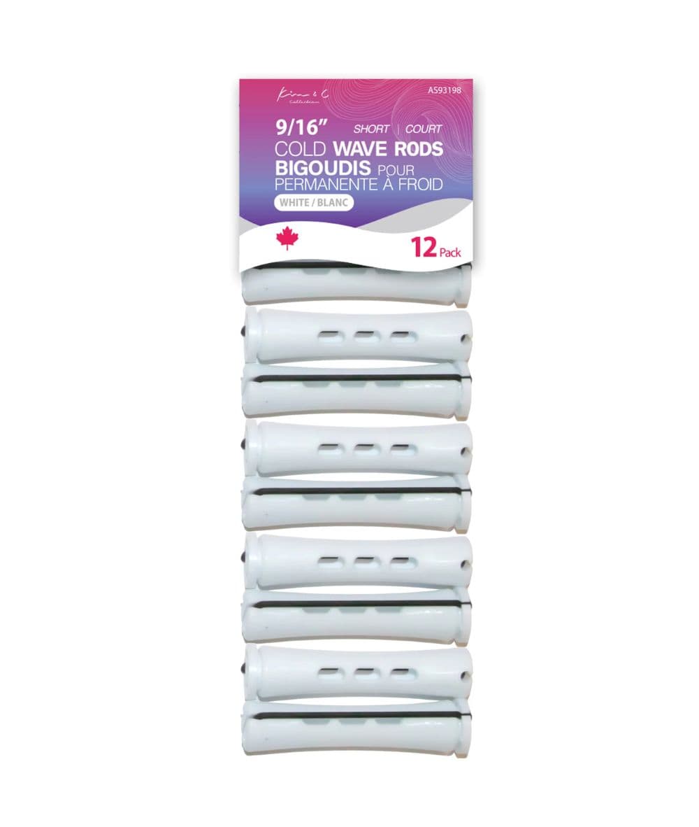 KIM &amp; C Cold Wave Rods Short 12ct, Hair Tools - Cloré Beauty