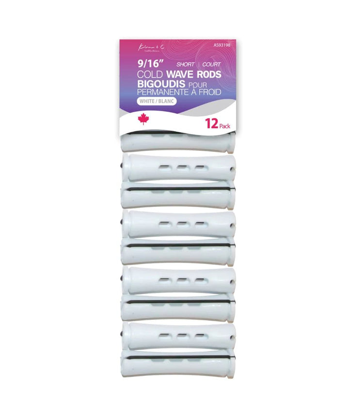 KIM &amp; C Cold Wave Rods Short 12ct, Hair Tools - Cloré Beauty