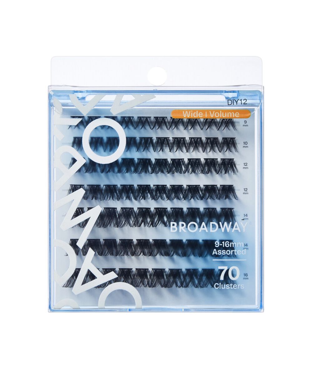 Broadway Natural DIY Cluster Lashes 70-140pcs