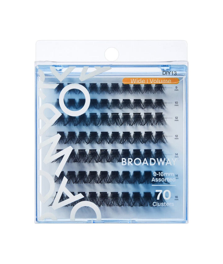 Broadway Natural DIY Cluster Lashes 70-140pcs