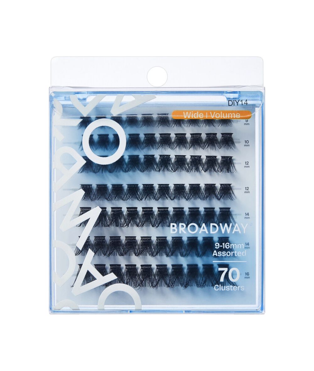 Broadway Natural DIY Cluster Lashes 70-140pcs