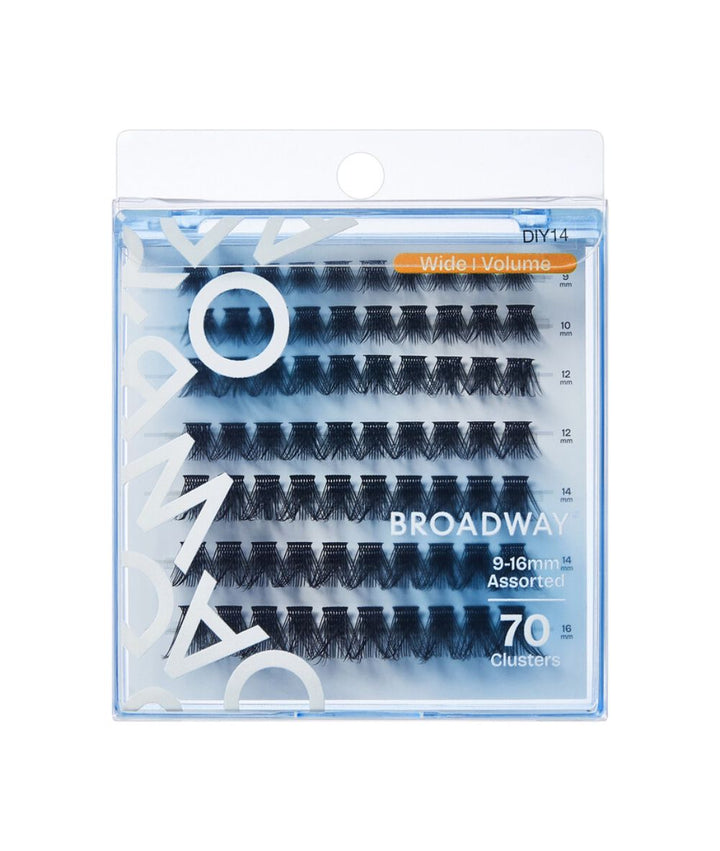 Broadway Natural DIY Cluster Lashes 70-140pcs