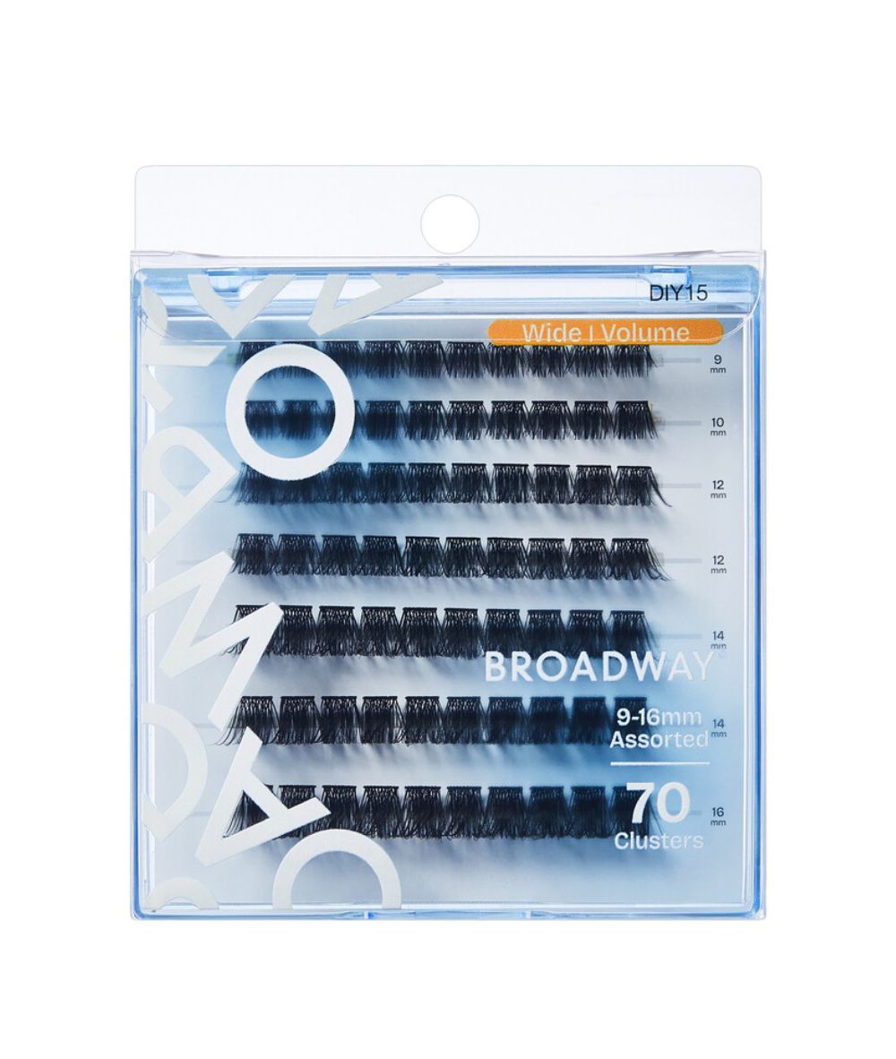 Broadway Natural DIY Cluster Lashes 70-140pcs
